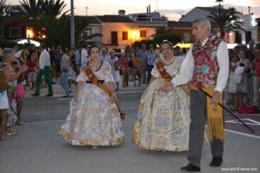 Presentación Falleras Mayores Dénia 2015 – Llegada de las cortes de honor