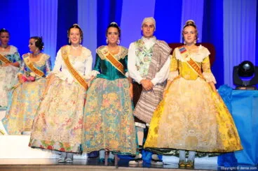 Presentación Port Rotes 2015 – Corte de honor de Marina Margalejo