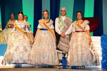 Presentación Port Rotes 2015 – Corte de honor de Marina Margalejo