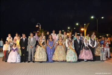 Presentación Falleras Mayores Dénia 2015 – Cargos infantiles 2015