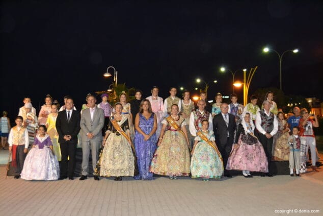 16 Presentación Falleras Mayores Dénia 2015 Cargos infantiles 2015