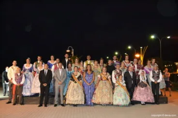 Presentación Falleras Mayores Dénia 2015 – Cargos 2015