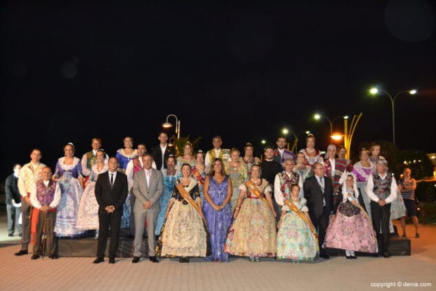 17 Presentación Falleras Mayores Dénia 2015 Cargos 2015