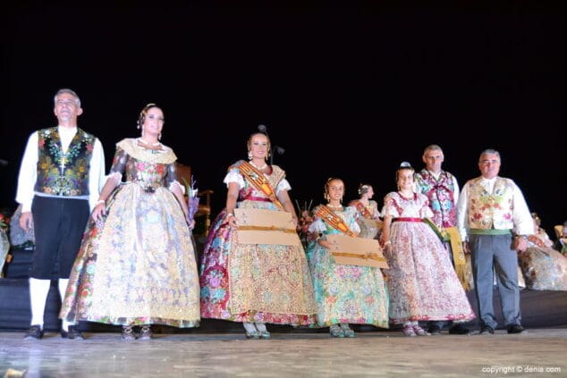64 Presentación Falleras Mayores Dénia 2015 Pleitesía Falleras Mayores Gandía