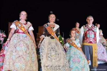 Presentación Falleras Mayores Dénia 2015 – Fallera Mayor de Valencia