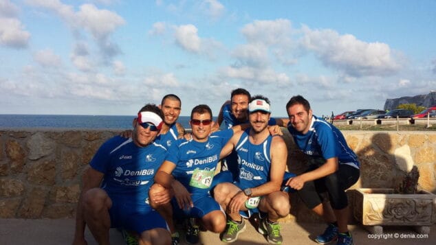 Atletas Gin Running Tonic Club en el Memorial Diego Mena