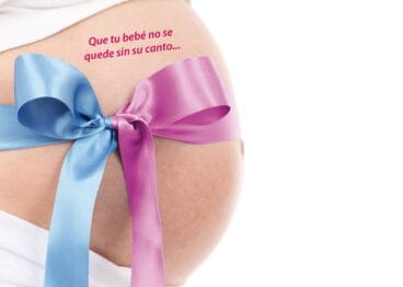 Canto prenatal en la banda