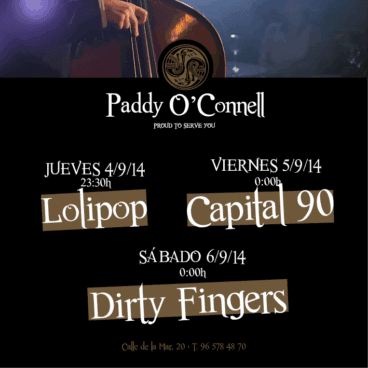 Conciertos Paddy O’Connell