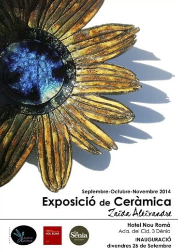 Exposición de cerámica de Zaira Alexandre