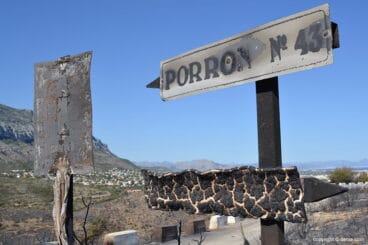 Incendio en el Montgó – Lloma del Castanyar