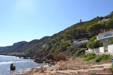 Incendio en el Parque Natural del Montgó – final de Les Rotes