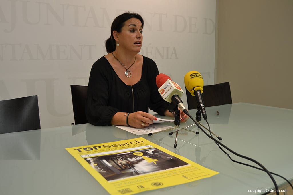 Dénia se convierte en 'Punto Top' de la Diputación de Alicante 1 Isabel Gallego - concejala de juventud Dénia