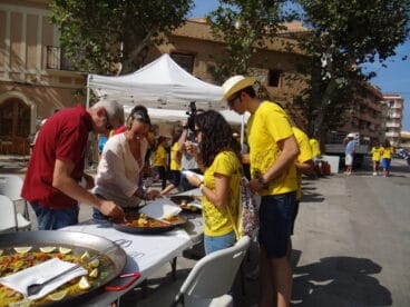 Jurado del concurso de paellas