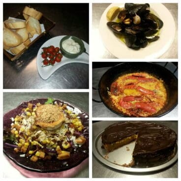 Menú del domingo en Ca Dora