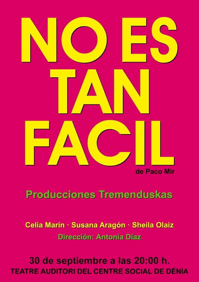 No es tan fácil