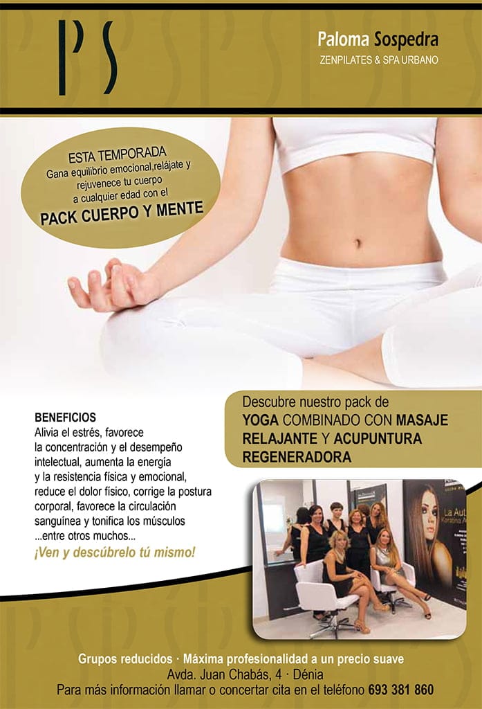 Pack 'Cuerpo y Mente' de Paloma Sospedra