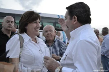 Pepa Font en la presentación de Denibus+