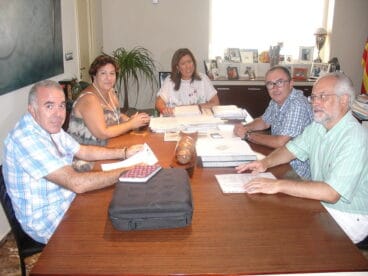 Reunión con los directores de los centros educativos de Dénia