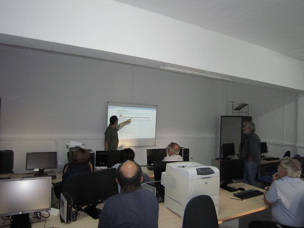 Reunión profesorado UNED Dénia