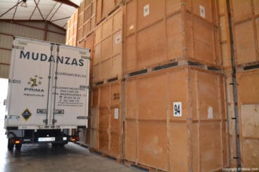 Servicio de guardamuebles en Mudanzas Prima