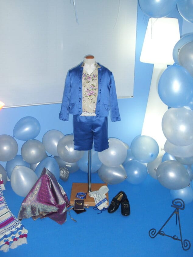 Traje del presidente infantil de Baix la Mar