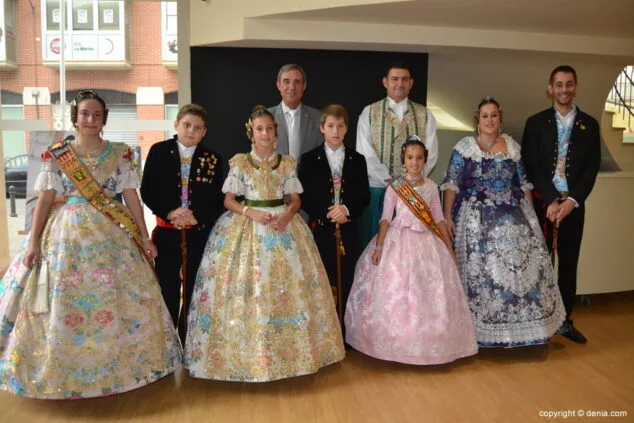 Agentes secretos y superhéroes en la presentación infantil de la Falla Diana 2 01 Presentación Infantil Falla Diana 2015 Recepción de invitados