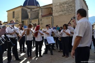 Banda de dénia en el Día de la Comunitat Valenciana