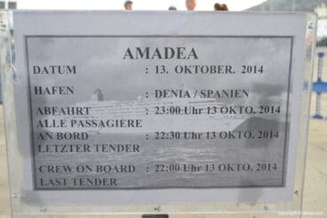 Datos informativos para los pasajeros del crucero