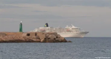 12 Crucero alemán en aguas de Dénia