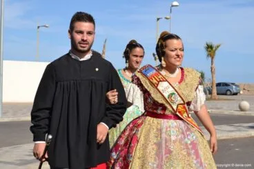 Presentación Infantil Falla Centro – Llegada de los cargos