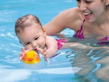 Actividades en la piscina