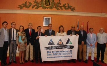 Ana Kringe apoyando el Día Internacional de las Montañas