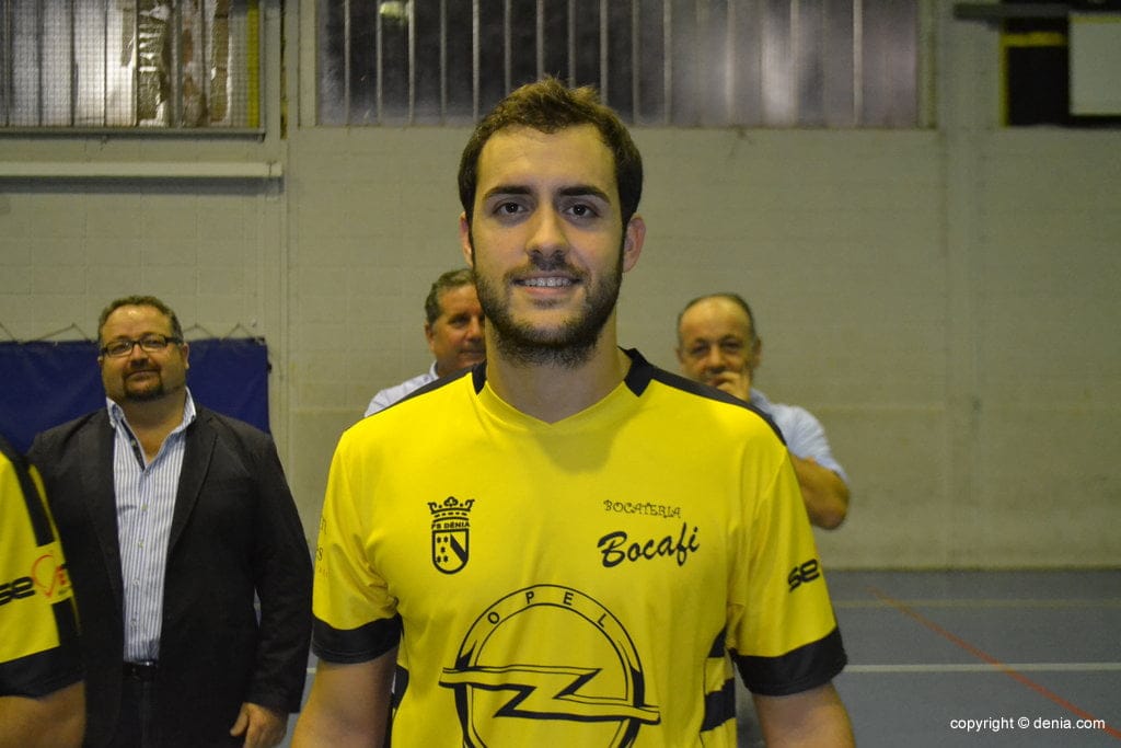 Blai jugador del Auto Dénia Motors