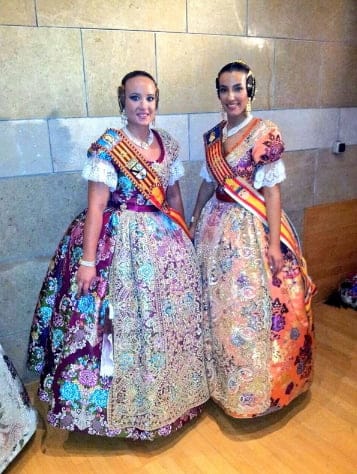 Carla Petrie en la proclamación de Torrente