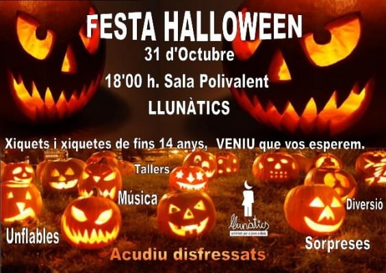 Cartel de la Fiesta Halloween