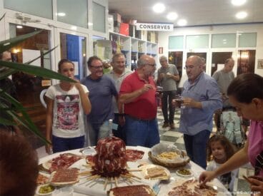 Cata de embutido y quesos en Salat i CUrat