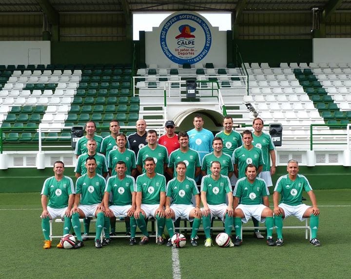 Equipo del Calpe Veteranos