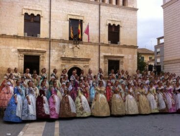 Foto de las Falleras mayores de la Comunitat 2014