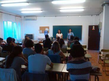 Isabel Gallego acudió al curso