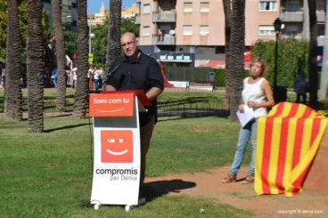 Josep Crespo en su discurso