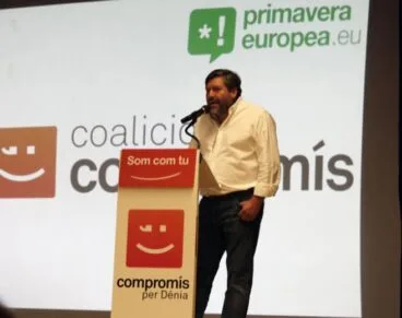 Rafa Carrió candidato a la alcaldía de Dénia