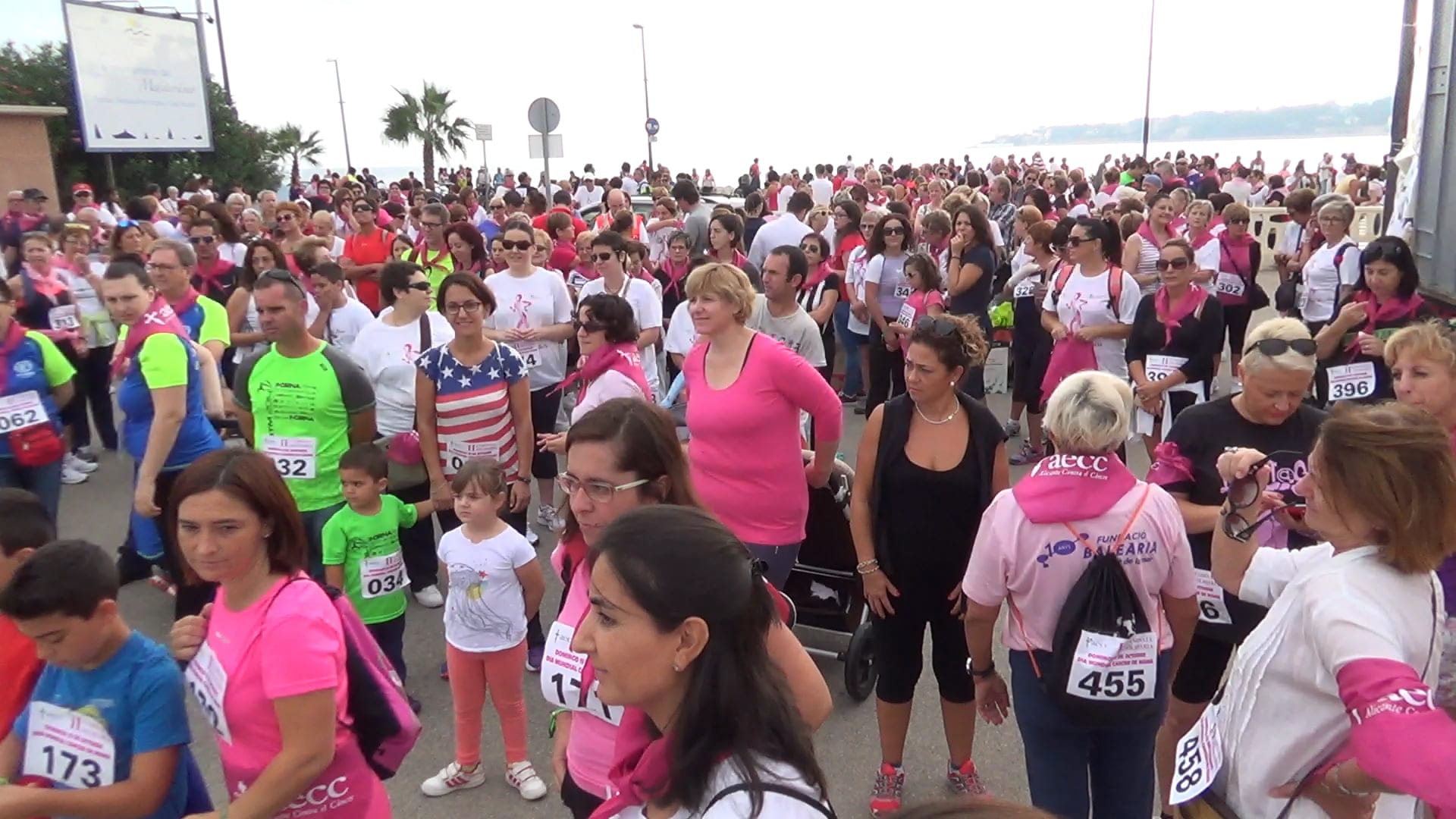 Cerca de 700 personas caminaron contra el Cáncer 1 Salida caminata contra el cáncer