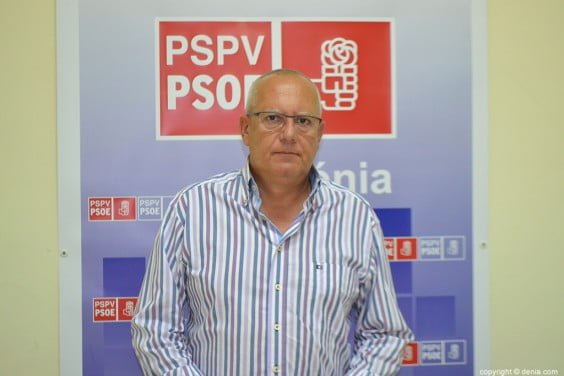 Vicente Grimalt candidato a la alcadía por el PSOE en Dénia
