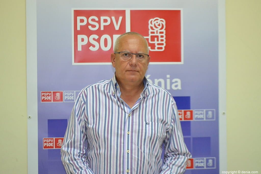 Vicent Grimalt proclamado oficialmente candidato a la alcaldía por los socialistas 1 Vicente Grimalt candidato a la alcadía por el PSOE en Dénia
