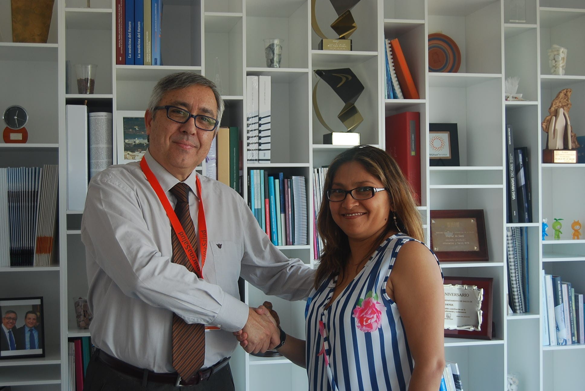 Ángel Giménez y Jessica Romero