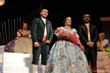 Presentación Baix la Mar 2015 – Pleitesía de la falla Carrer Major i Passeig de Gandia