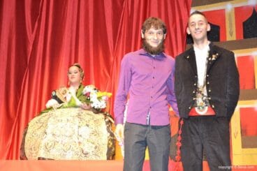 Presentación Falla Diana – Pleitesía del primer tró de la filà Abencerrajes