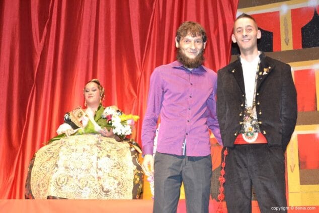 13 Presentación Falla Diana Pleitesía del primer tró de la filà Abencerrajes