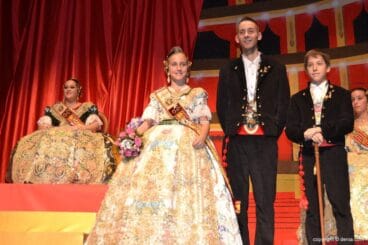 Presentación Falla Diana – Pleitesía de los cargos infantiles