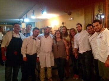 Alvaro Verdú chef en la falla Centro